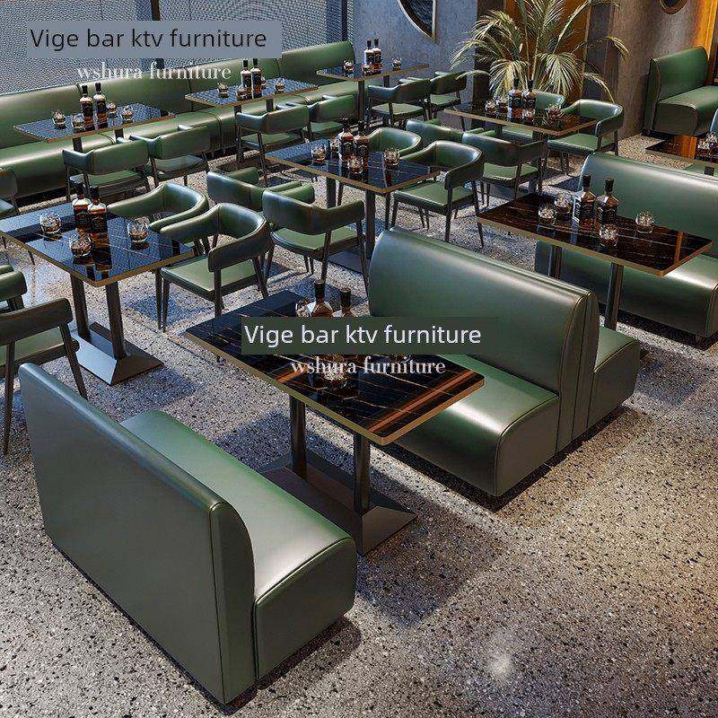 定制酒吧清吧发光桌椅散台音乐小酒馆餐厅西餐咖啡厅桌子卡座组合,商业/办公家具,卡座,淘宝优惠券,粉丝福利购,淘宝优惠卷