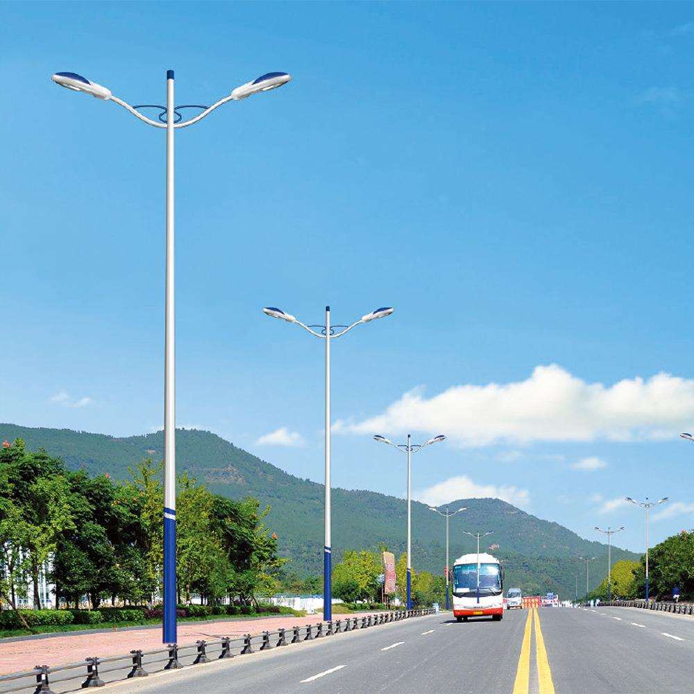 led市电照路灯米米路灯高杆led路灯杆新农村WGN道太阳道能路灯路