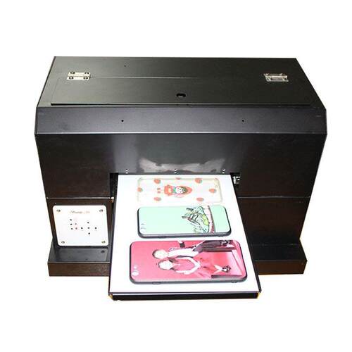 UV打印机浮雕手机壳亚克力小型A4玻璃皮革塑料金属摆摊创业PVC