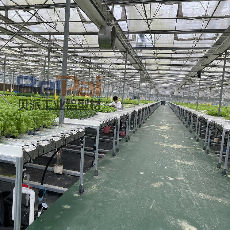 农业苗床温室加温机的研发潮汐铝合金移动框架图纸设计