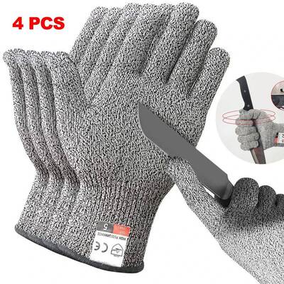 HPPE Level 5 Safety Anti Cut Gloves High-strength Industry K