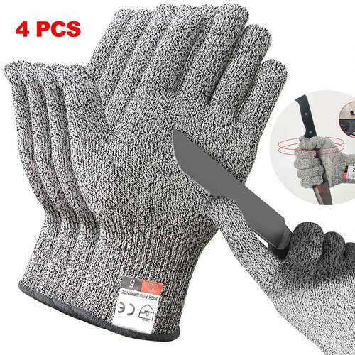 HPPE Level 5 Safety Anti Cut Gloves High-strength Industry K