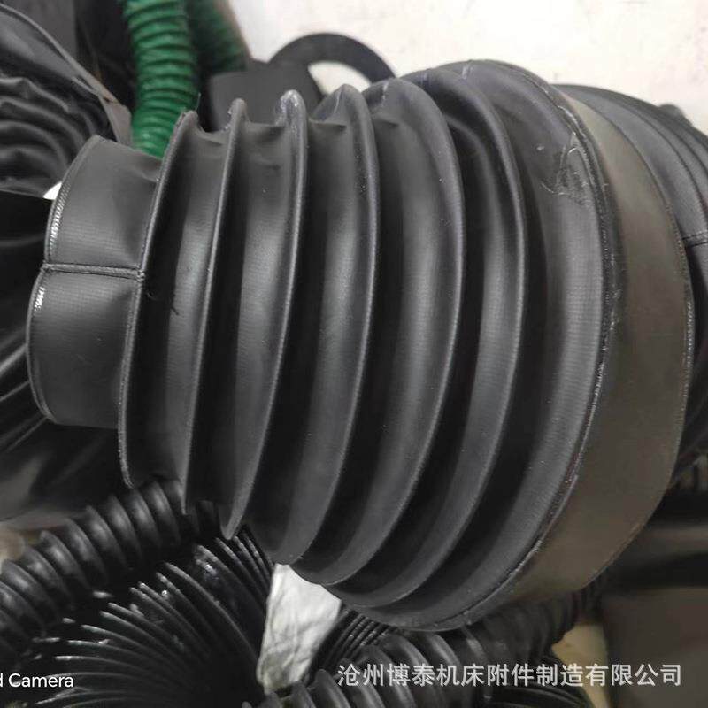 厂家供应圆形防尘罩油缸防护罩 丝杠保护套 拉链伸缩式气缸防护套