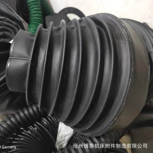 厂家供应圆形防尘罩油缸防护罩丝杠保护套拉链伸缩式气缸防护套