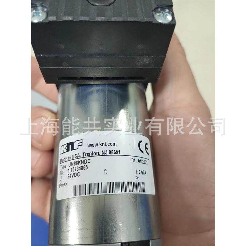 原装KNF采样泵UN86KNDC隔膜真空取样泵CEMS/VOC气体分析抽气泵24V