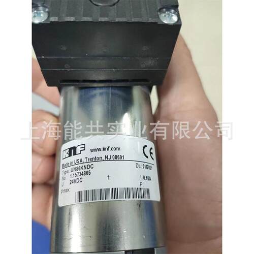 原装KNF采样泵UN86KNDC隔膜真空取样泵CEMS/VOC气体分析抽气泵24V