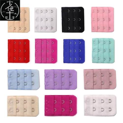 5Pcs Lingerie Bra Extender Extension Adjustable Belt Buckle