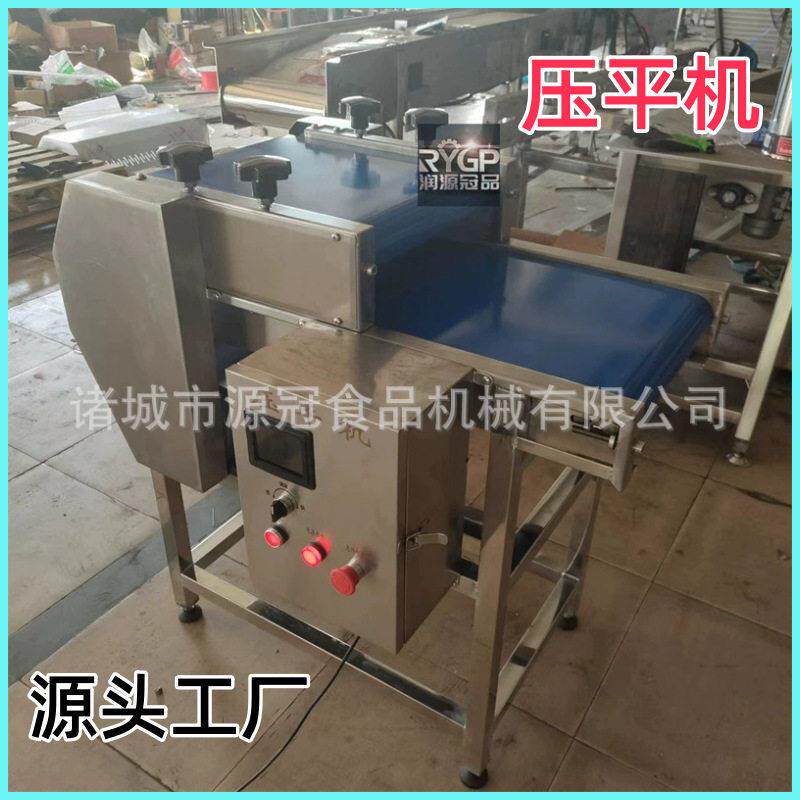 小型包装袋压平机 不锈钢食品滚筒整平机全自动肉制品包装整形机