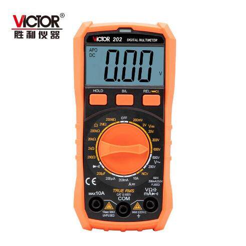 胜利仪器V20系列高精数字万用表小型手持式多功能选择
