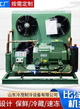半封闭制冷机组自动除霜果蔬保鲜制冷压缩机