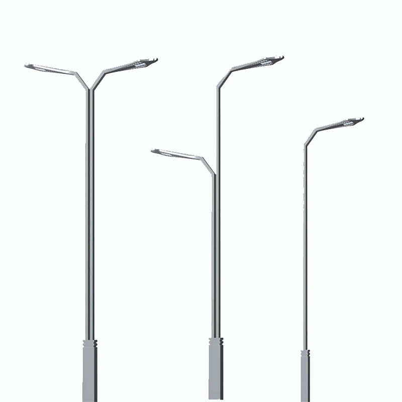 8-12米市政LED双臂路灯户外防水超高亮路灯厂家直销高低臂LED路灯