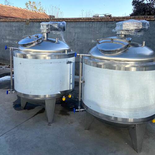 不锈钢电加热搅拌罐 蒸汽加热搅拌 卫生级配料罐 食品级调配罐