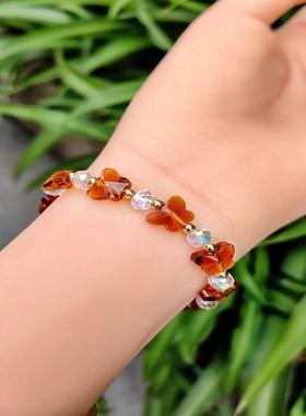 批发水晶水晶手链颜色甜美手链