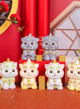 工艺品办公室国潮谛听装饰摆件