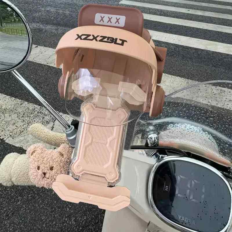 适用雅迪冠能q50手机支架冠能6代q9/t60防雨b60电动车配件大全