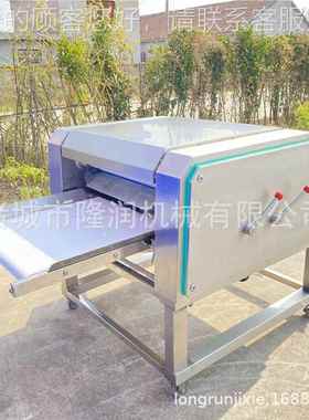 ITC专业鸡脖去皮 商用连续式省鸡腿琵琶腿扒皮机省机 去皮干净时