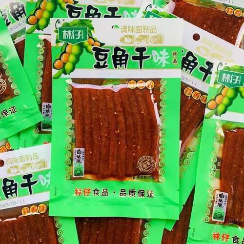 林仔36克豆角干味8090怀旧辣条童年麻辣面筋零食休闲小吃解馋