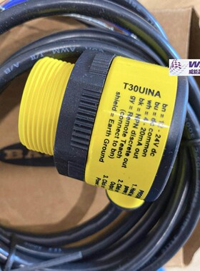 美国BANNER邦纳T30UINA超声波液位传感器,料位控制,卷径位移测量