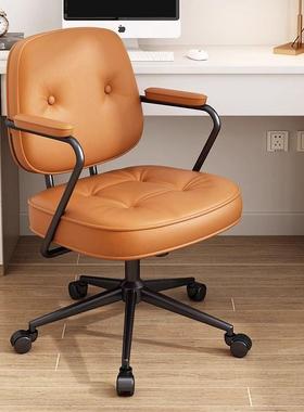 电脑简约久坐办公椅学习椅转16563家用房书桌椅宿舍书升降靠背椅