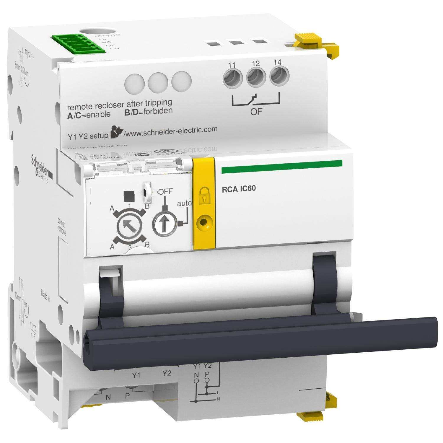 iC65N 远程控制附件, Ti24接口(适用iC65的 1P2P断路器)RCA-广州
