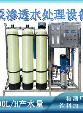 500升每小时处理量经济款适用水族馆家用游泳池反渗透水处理设备