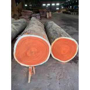 进口红花梨原木红花梨板材规格料工程户外园林花梨木