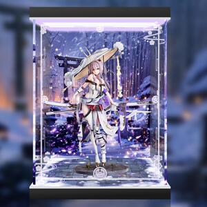 【移不动】良笑塑美 胜利女神：妮姬 红莲 亚克力展示盒