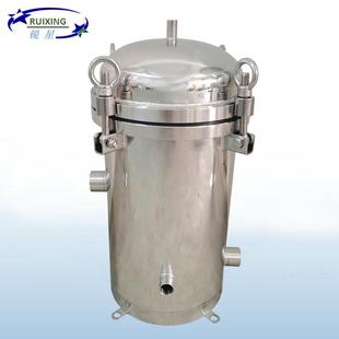 304水处理7芯10寸保安精密过滤器农村井水景观水处理钢网过滤器