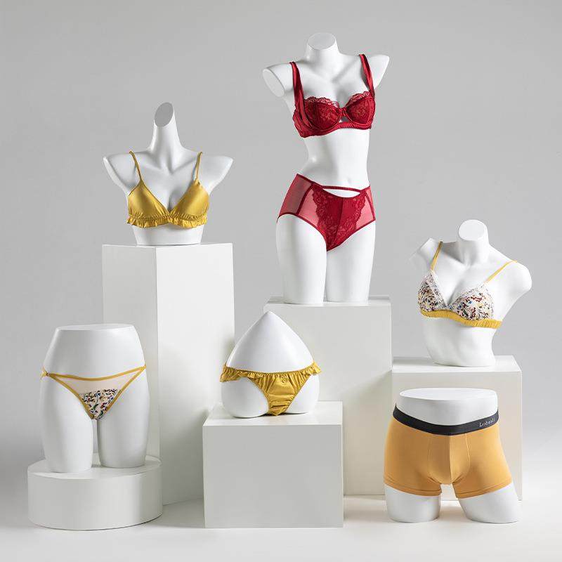 内衣模特展示架半身男女内衣店文胸胸罩全身假人体内裤臀模型道具