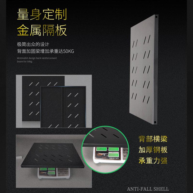 台白铝专业功放机柜响10简易机柜U固机柜适用于KTV音机架调音铝包