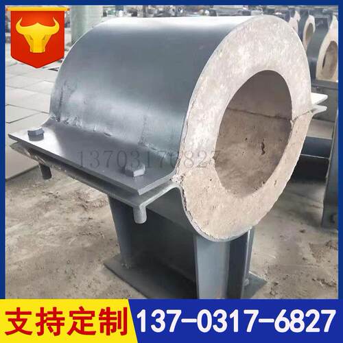 HGT21629-2021化工T3大管焊接式高温隔热管托 滑动型蛭石绝热支架