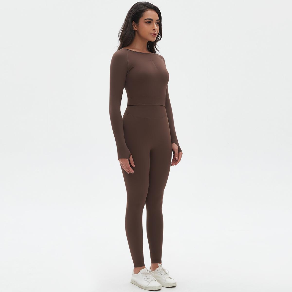 yoga pleated yoga peach hip women sports fitness tight for