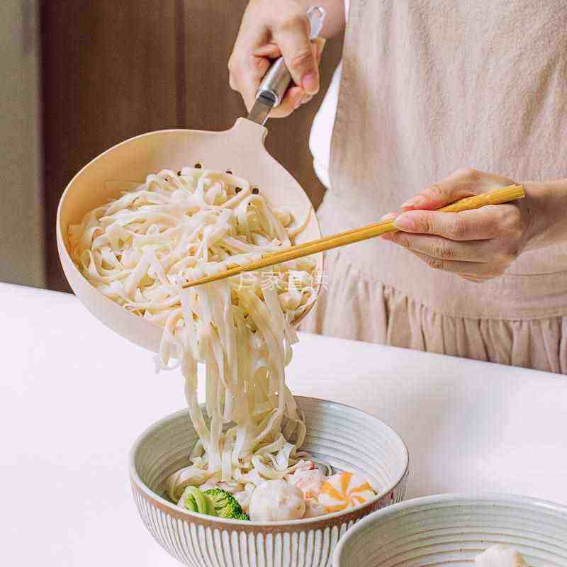 树可小梨勺长柄多功能漏勺家用过滤网捞面勺笊篱厨房捞饺子捞勺大,厨房/烹饪用具,全套勺铲,淘宝优惠券,粉丝福利购,淘宝优惠卷