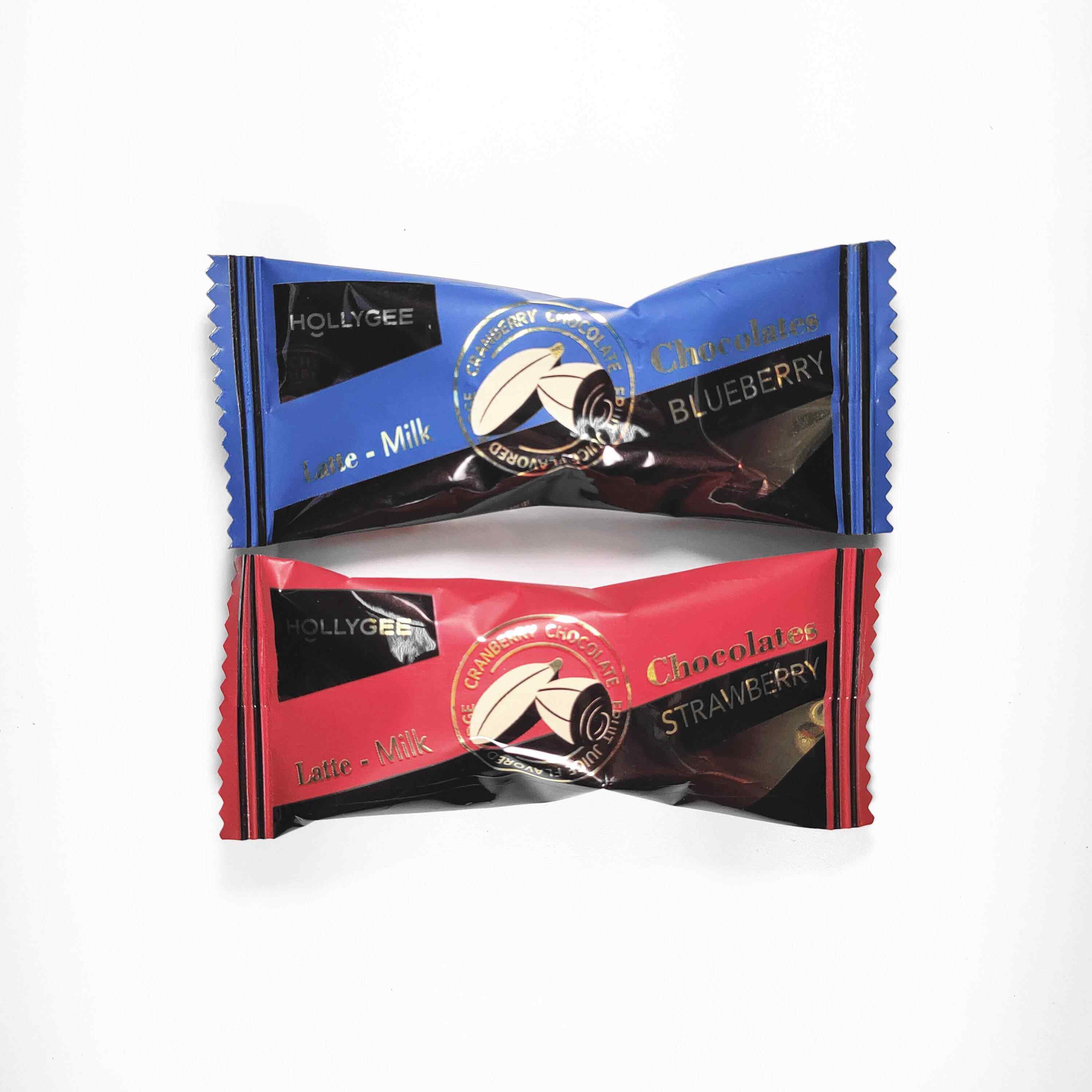 好邻居珍芯莱特夹心巧克力蓝莓草莓味珍珠奶茶散装网（代可可脂）