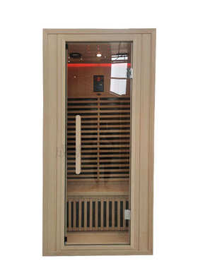 非标锭制单双人汗蒸房家用远红外线光波桑拿房铁杉木干蒸房saunas