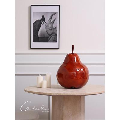 契阔家居四时吉梨侘寂风雕塑客厅玄关桌面装饰品摆件工艺品乔迁礼