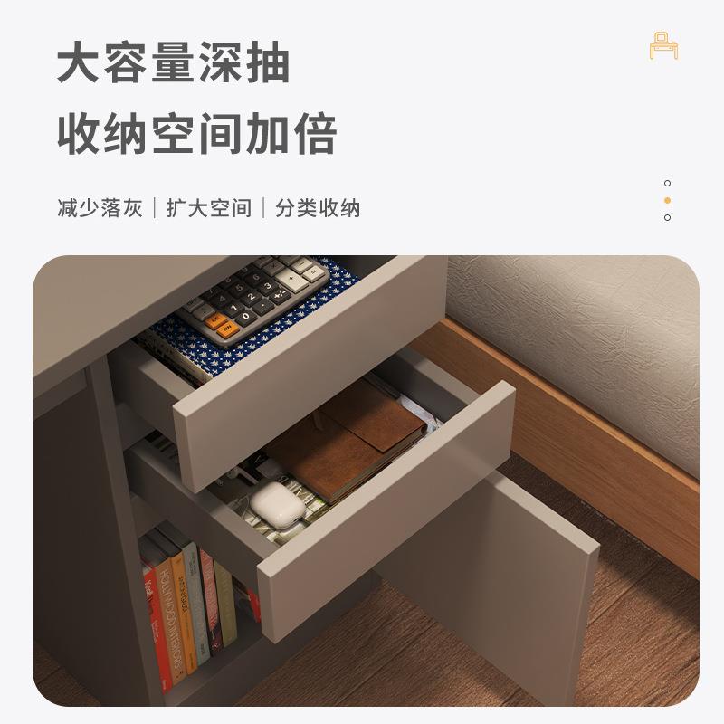电桌脑桌书桌书架习体学生一卧室CHV成人家用简易出租屋子学写字