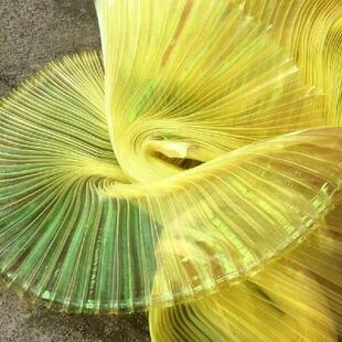 For Fabric Organza Dress Girls Skirt Sewing Pleated