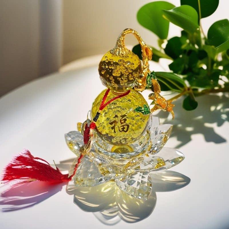 S.XXDZX011高颜值黄葫芦摆件时尚家用客厅玄关摆件大号