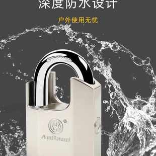 新款 户外防盗挂锁防雨防锈不锈钢家用门锁具防撬铁门通开密码