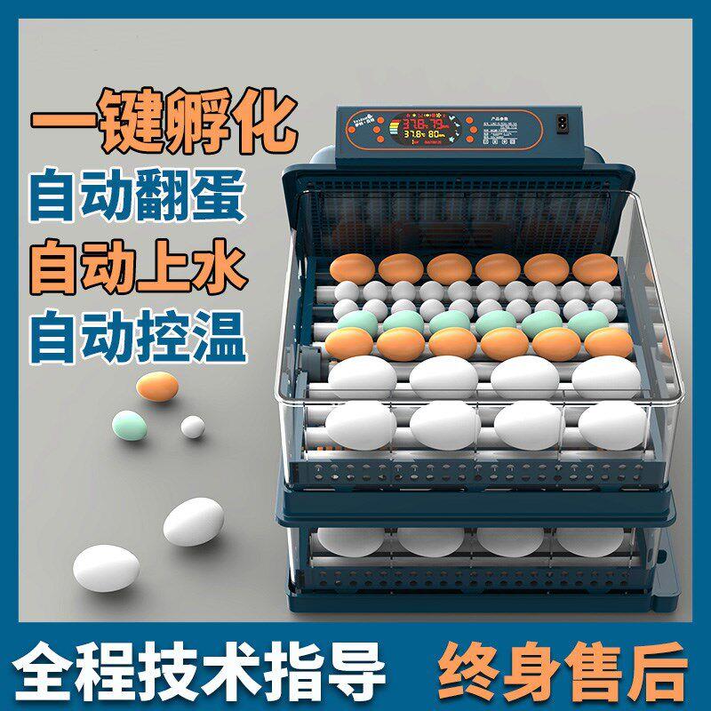 伊科贝特孵化机家用小型全自动孵化器小鸡鸭鹅鹌鹑芦丁鸡孵蛋器箱