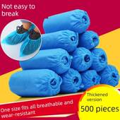 官方旗舰店一次性鞋 套防水防滑室内家用加厚可反复洗无纺布防尘耐