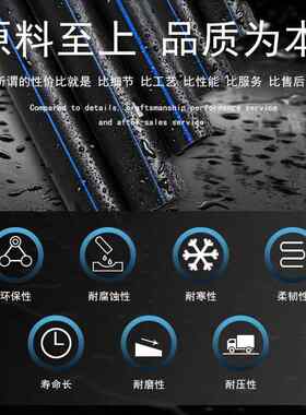 梓政护铭hdpe穿线保护管通讯电管力电缆套盘管工程管市pe穿线管
