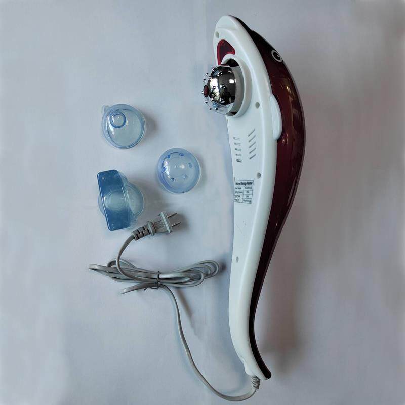 正品瑞丰背大肩功率电小海豚按摩器颈椎腰部部手持式红外动震动仪