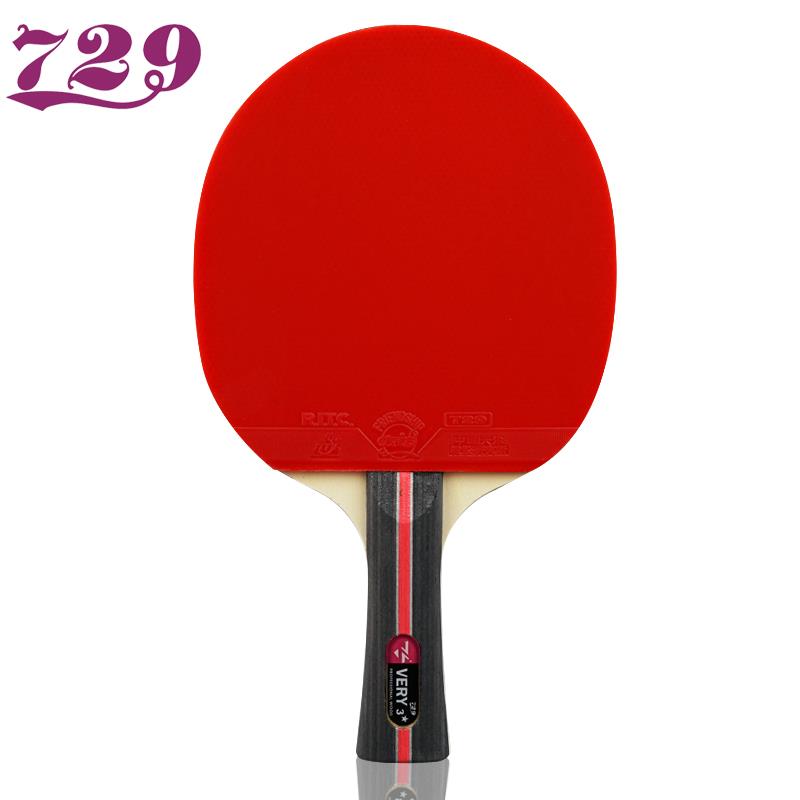 正品友谊729乓球拍三星乒乓乒球拍729品 p乒p正q乓球拍成品拍直拍