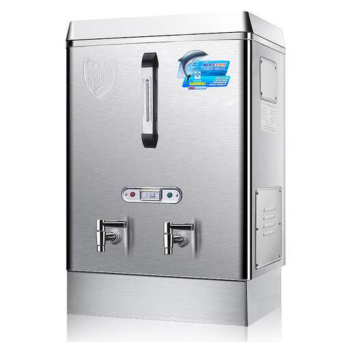 美莱特全自动商用电热开水机12kw80L不锈钢台式开水炉奶茶开水桶