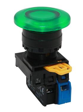 YW1L-M4E10Q4G M4E10QM3G 24V 220V idec 和泉按钮 蘑菇头