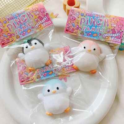 Cute Fun Squishy Plush Penguin Toys Antistress Taba Squishу