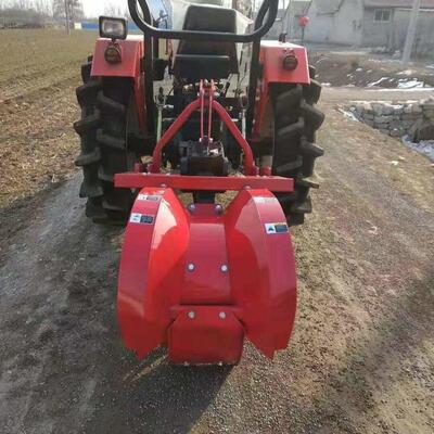 拖拉机后置排水开沟机水田农田果园稻田打沟机水渠开渠挖沟机