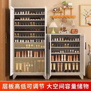 属金钢玄制鞋柜家用门口带密码锁一体柜防潮关柜新入户鞋柜无大容